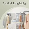 SONGMICS Wäscheständer, Standtrockner 4 Ebenen, klappbar, Produktbild-Vorschau 5