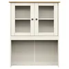 vidaXL Highboard VIGO Weiß 78x40x175 cm Massivholz Kiefer Produktbild-Vorschau 8