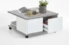 FMD Mobiler Couchtisch 70x70x35,5 cm Betongrau und Produktbild-Vorschau 11