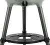 A close-up view of the base of a grill, showing its legs and a circular platform. Produktbild-Vorschau
