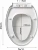 Universal-Toilettensitzklappe freistehender Toilettensitz Produktbild-Vorschau 20