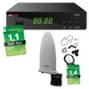 AXRED T90 HD DVBT2 Receiver + AX075 DVB-T/DVB-T2 Antenne Produktbild-Vorschau 1
