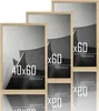 Bilderrahmen 40x60 cm, 3er Set, Eiche Natur, MDF, für Produktbild-Vorschau 1