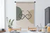 MuchoWow® Wandteppich Wandbehang Sonnenbrille - Herz - Produktbild-Vorschau 3