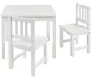 Bomi Amy Kindertafel met 2 Stoeltjes HoutWit - Massief Productafbeelding-voorbeeld 1