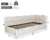 Letto imbottito idraulico Flieks 90x190 cm con contenitore, Anteprima dell’immagine prodotto 3