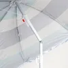 Close-up view of the internal mechanism of a striped beach umbrella. Náhled obrázku produktu