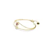 SWAROVSKI Damen Armreif Rot Zirkonia Goldlegierungsschicht Produktbild-Vorschau 2