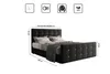 Kaiser Möbel Boxspringbett mit bettkasten und matratze 180 Produktbild-Vorschau 3