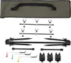 Lixada Adjustable Retractable Carp Fishing Rod Pod Stand Produktbild-Vorschau 8