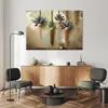 Leinwandbild Boho-Pflanzen 60x40 Feeby Grün bild für die Produktbild-Vorschau 2