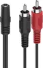 Hama 00205186, 2 x RCA, Męska, 3.5mm, Żeńska, 0,1 m, Podgląd zdjęcia produktu 7