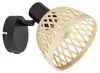 Spoot Rattan E14 1Xmax15W Černá Náhled obrázku produktu 1