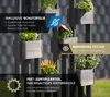 Westmann Mur de plantes en bois Ulla gris foncé 90x45x170 Voir les images du produit 3
