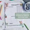 Belohnungstafel Kinder A4 Block Waldtiere - Motiviert Produktbild-Vorschau 5