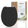 Duroplast WC-Sitz BLACK, PREMIUM, mit Absenkautomatik Produktbild-Vorschau 1