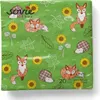 Sovie HOME Serviette Florian in Grün aus Tissue 33 x 33 cm, Produktbild-Vorschau 5