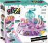 The image shows the packaging of a slime making kit for children, with illustrations of the product and its components. Náhled obrázku produktu