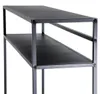 CALICOSY - Console en métal noir L112 cm - OLLI Voir les images du produit 7