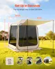 SucceBuy Tente de camping 182,88x182,88x219,4 cm, tente Voir les images du produit 2