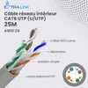 Extralink CAT6A U/UTP Câble Réseau Intérieur 25 m Cuivre 10 Voir les images du produit 4
