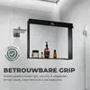 ShowerNIZR® Doucheplank Obsidian Black - Doucheplank zonder Productafbeelding-voorbeeld 2