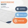 Daunendecke 155x200 cm, warme Winterdecke, Bettdecke 60% Produktbild-Vorschau 3