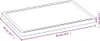 vidaXL Schneidebrett 40x60x1,5 cm Bambus Produktbild-Vorschau 5