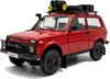 Solido modellino di auto in scala 1:18 Lada Niva rossa 1980 Anteprima dell’immagine prodotto 2