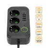 Rallonge multiprise KOBI LINEA PRO Noir 3 compartiments Voir les images du produit 3