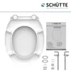 SCHÜTTE Duroplast WC sedátko BÍLÉ Náhled obrázku produktu 5