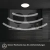 LED Deckenleuchte mit Bewegungsmelder Deckenlampe Sensor Produktbild-Vorschau 4