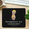 Mr. & Mrs. Panda Mousepad Bauingenieur Leidenschaft - Produktbild-Vorschau 2