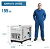 HYUNDAI Diesel Generator DHY8600SE D (6.3 kW, Elektrostart, Produktbild-Vorschau 6