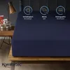 Komfortec Spannbettlaken 140x200 cm, Bettlaken Produktbild-Vorschau 4