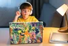 MuchoWow® Laptop Aufkleber Sticker Cover Blumen - Dschungel Produktbild-Vorschau 3