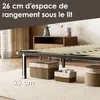 DEWINNER – stelaż łóżka 140 x 190 cm | Stabilny i wygodny | Podgląd zdjęcia produktu 6