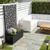 Cloison « Bernalda » avec jardinière Roulettes Acier 186 x Voir les images du produit 6