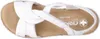 Rieker Damen Sandalen Keilsandaletten Modeschuhe weiß 38 Produktbild-Vorschau 5