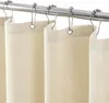 Tenda da doccia in lino antimuffa impermeabile 182x92cm Anteprima dell’immagine prodotto 1