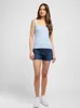 LEE Damen, Shorts CAROL SHORT, W27, Blau, kurze, hosen Produktbild-Vorschau 6