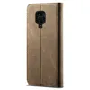 Redmi Note 9 Pro Pouzdro, Kožené Peněženkové Pouzdro s Náhled obrázku produktu 3
