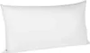 fleuresse Mako Satin Kissenbezug Colours Uni 40x80 cm Weiß Produktbild-Vorschau 1