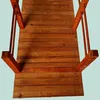 Most ogrodowy Relaxdays, z poręczą, z drewna jodłowego, do Podgląd zdjęcia produktu 7