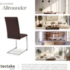 A collage showcasing a chair in different room settings (dining room, living room, kitchen, bedroom) with text overlays and a product logo. Náhled obrázku produktu