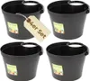 4er Set Fallrohr Blumentopf Fallrohr Blumentopf für Produktbild-Vorschau 1