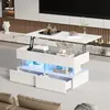 Sweiko 120 x 50 x 46 cm Anhebbarer CouchtischSofatisch mit Produktbild-Vorschau 1