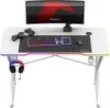 HUZARO Herný Stôl Hero 1.7 RGB Biely Náhľad obrázku produktu 11