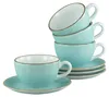 CreaTable, 34041, Vintage Nature Aqua, Cappuccino Set Produktbild-Vorschau 1