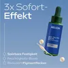 A product shot of a serum bottle with marketing text and bullet points highlighting benefits. Anteprima dell’immagine prodotto